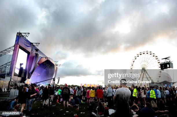 General view of Parklife Festival 2017 at Heaton Park on June 10, 2017 in Manchester, England.