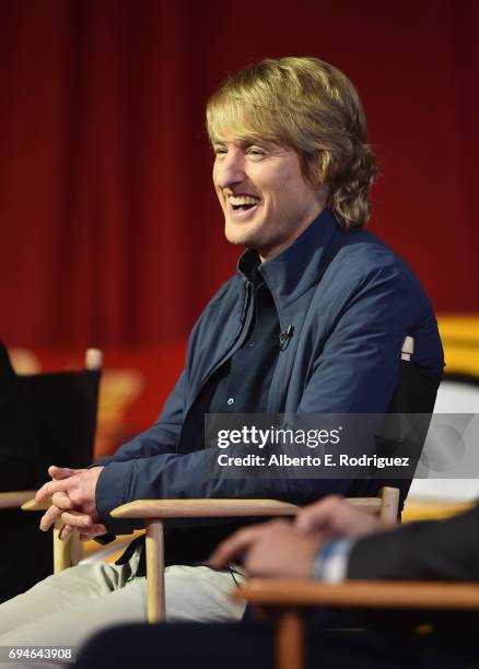 Actor Owen Wilson speaks at the "Cars 3" Press Conference at Anaheim Convention Center on June 10, 2017 in Anaheim, California.