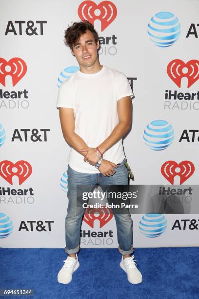 Jorge Blanco attends iHeartSummer '17 Weekend by AT&T at Fontainebleau Miami Beach on June 10, 2017 in Miami Beach, Florida.