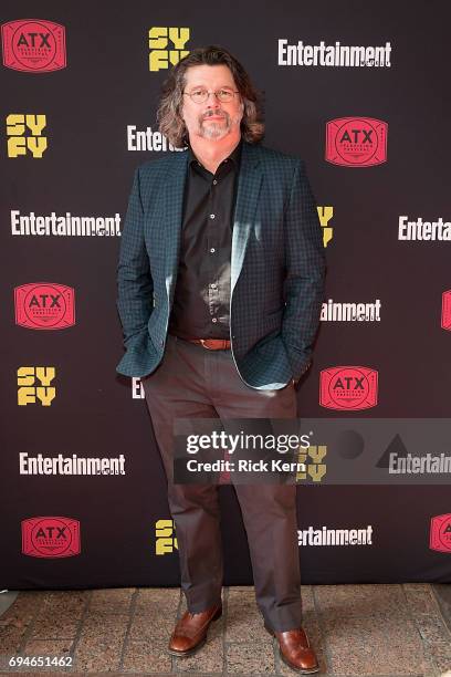 Ronald D. Moore attends the closing night reunion panel of Battlestar Galactica and after-party presented by Entertainment Weekly and SYFY during the...