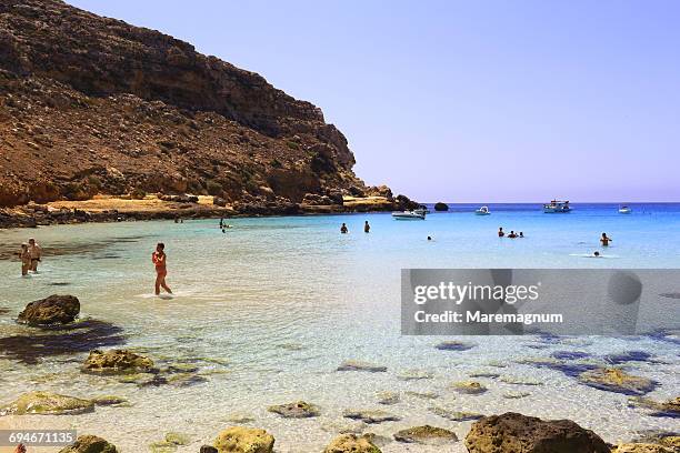 cala pulcino beach, marine natural reserve - pulcino stock pictures, royalty-free photos & images