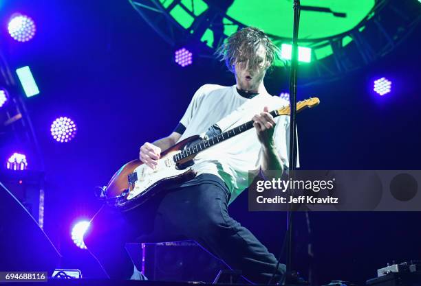 Recording artist Josh Klinghoffer of Red Hot Chili Peppers performs onstage at What Stage during Day 3 of the 2017 Bonnaroo Arts And Music Festival...