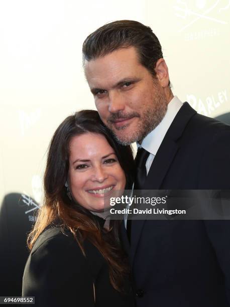 Actress Holly Marie Combs and guest attend Shepherd Conservation Society's 40th Anniversary Gala For The Oceans at Montage Beverly Hills on June 10,...