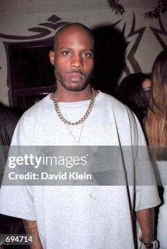 X 27 Rapper Rapper X of the group DMX poses outside The Lounge club January 25 ...