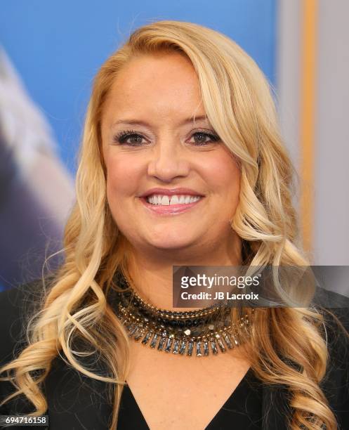 Lucy Davis attends the premiere of Warner Bros. Pictures' 'Wonder Woman' at the Pantages Theatre on May 25, 2017 in Hollywood, California.