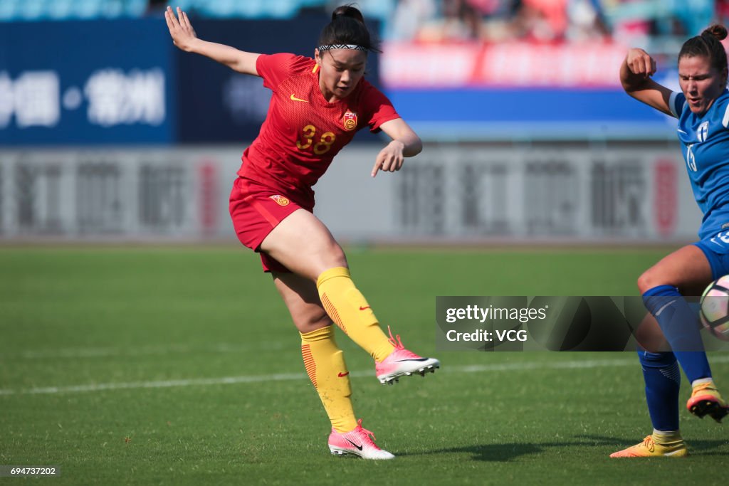 Friendly International Women - China v Finland