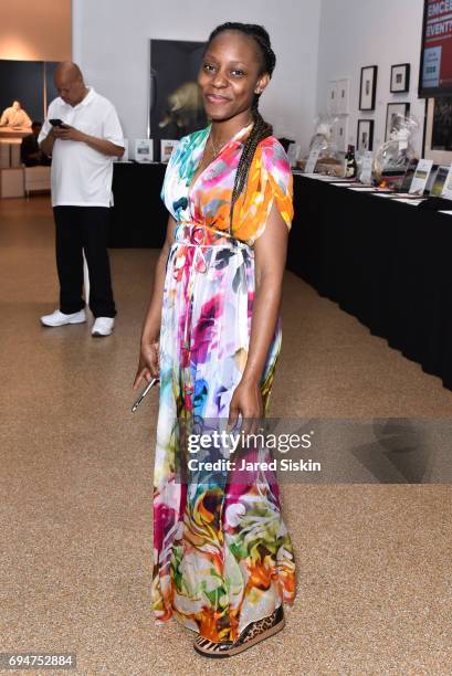 Tiana Clark; attends the 21st Annual Hamptons Heart Ball at Southampton Arts Center on June 10, 2017 in Southampton, New York.