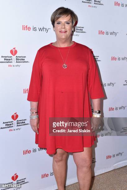 Guest attends the 21st Annual Hamptons Heart Ball at Southampton Arts Center on June 10, 2017 in Southampton, New York.