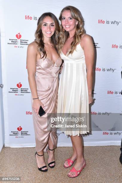 Coray O'Halloran and Charlotte O'Halloran attend the 21st Annual Hamptons Heart Ball at Southampton Arts Center on June 10, 2017 in Southampton, New...