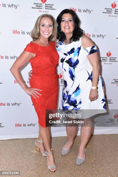 Lori Mosca and Carolyn Yaeger attend the 21st Annual Hamptons Heart Ball at Southampton Arts Center on June 10, 2017 in Southampton, New York.