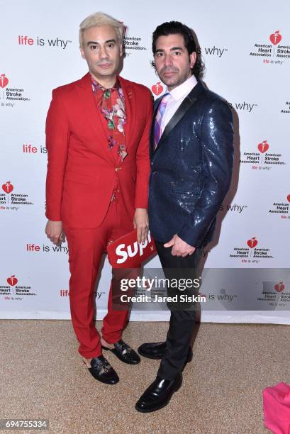 Victor De Souza and Mark Missone attend the 21st Annual Hamptons Heart Ball at Southampton Arts Center on June 10, 2017 in Southampton, New York.