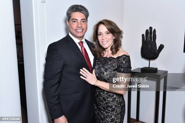 Phil Ragno and Kathy Ragno attend the 21st Annual Hamptons Heart Ball at Southampton Arts Center on June 10, 2017 in Southampton, New York.