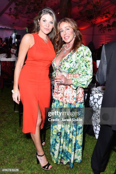 Nicole Noonan and Marcia Altman attend the 21st Annual Hamptons Heart Ball at Southampton Arts Center on June 10, 2017 in Southampton, New York.