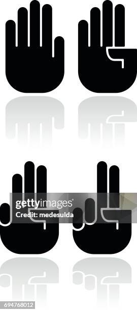 Pledge Hand Sign Pledge Silhouette Photos and Premium High Res Pictures - Getty Images