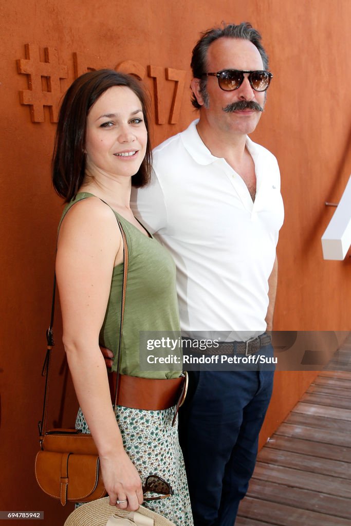 Celebrities At 2017 French Open - Day Fithteen