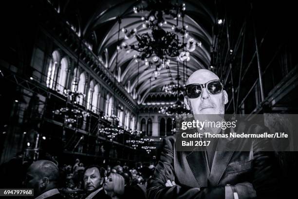 Michel Comte attends the Life Ball 2017 Gala Dinner at City Hall on June 10, 2017 in Vienna, Austria. The Life Ball is an annual charity ball in...