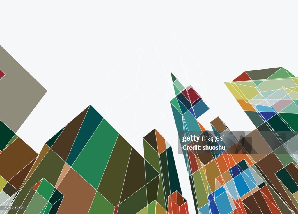 Abstract Building Background High-Res Vector Graphic - Getty Images