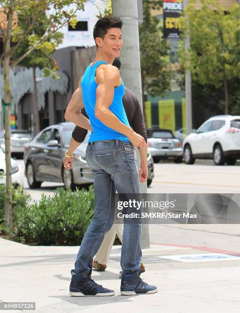 Justin Jedlica is seen on June 10, 2017 in Los Angeles, California.