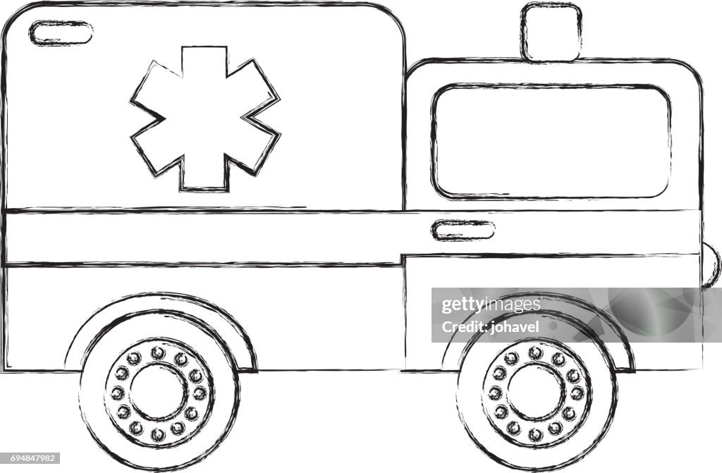 Sketch Draw Ambulance Car Cartoon High-Res Vector Graphic - Getty Images Sketch Draw Ambulance Car Cartoon High-Res Vector Graphic - Getty Images