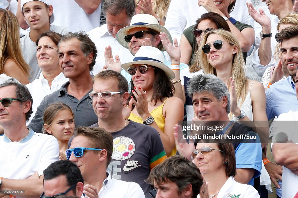 Celebrities At  2017 French Open - Day Fithteen