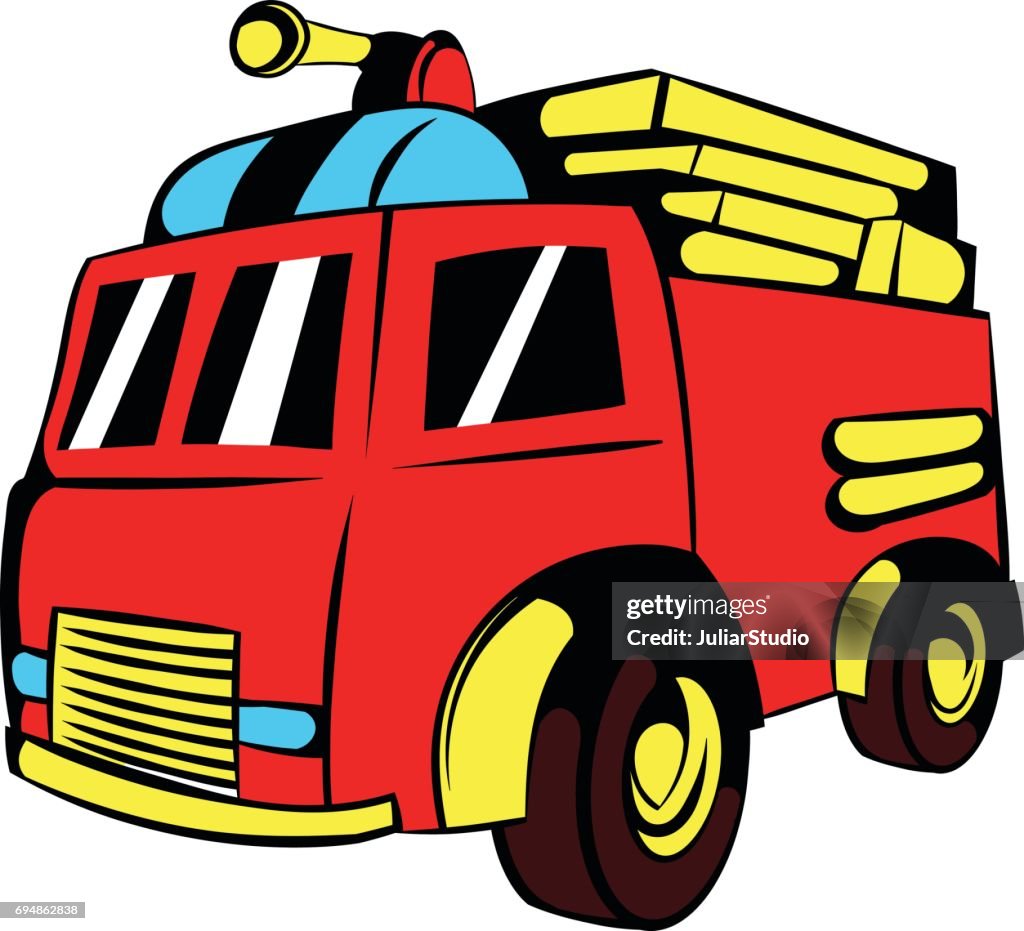 Icono De Carro De Fuego Dibujos Animados Icono Ilustración de stock - Getty Images Icono De Carro De Fuego Dibujos Animados Icono Ilustración de stock - Getty Images