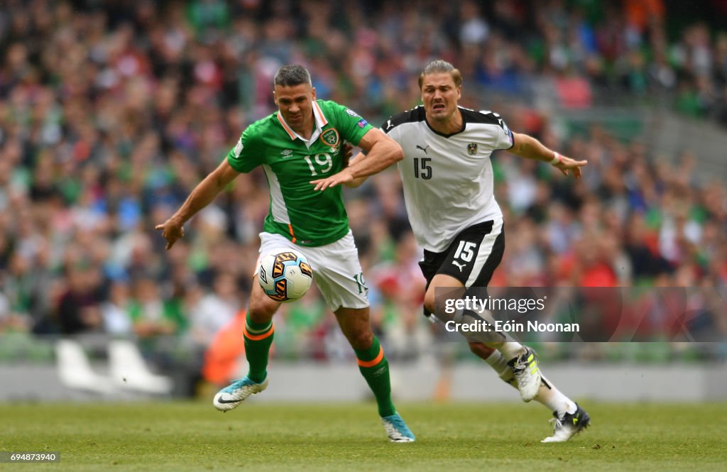 Republic of Ireland v Austria - FIFA World Cup Qualifier Group D