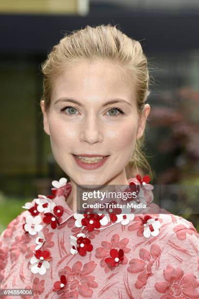 Nora von Waldstaetten attends the Photocall to the Premiere of 'Mata Hari - Tanz mit dem Tod' on June 11, 2017 in Berlin, Germany.