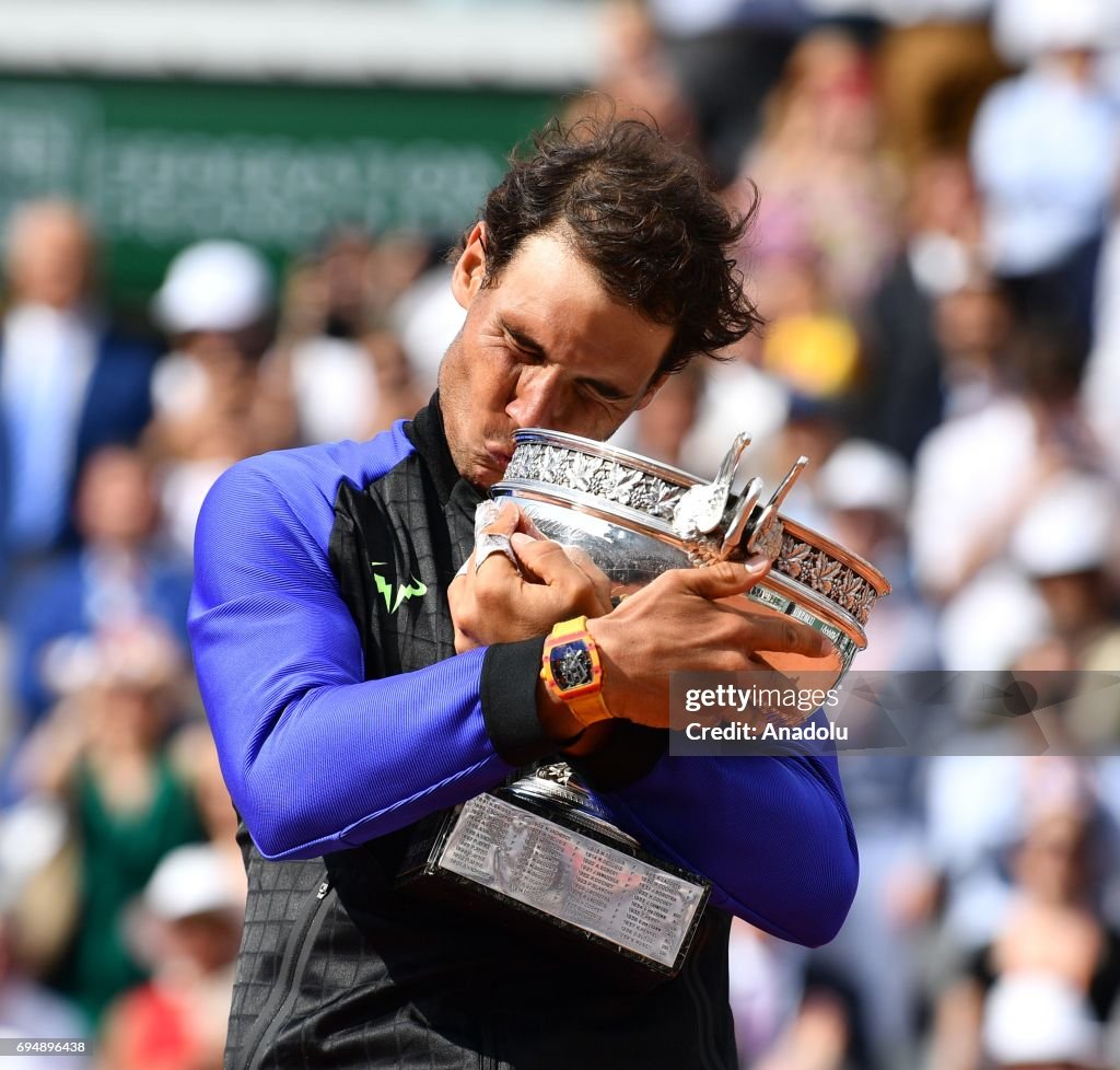 French Open  2017 Men's final - Stan Wawrinka vs Rafael Nadal