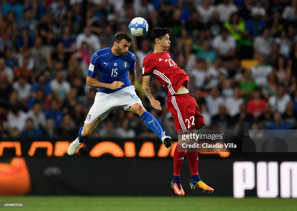 Italy v Liechtenstein - FIFA 2018 World Cup Qualifier