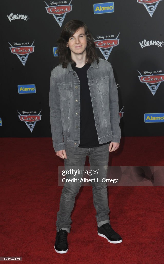 Mitchell Riggs Actor Actor Chandler Riggs arrives for the Premiere Of Disney And Pixar's ...
