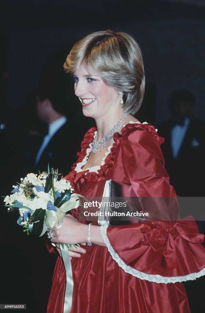 Diana At Barbican Opening