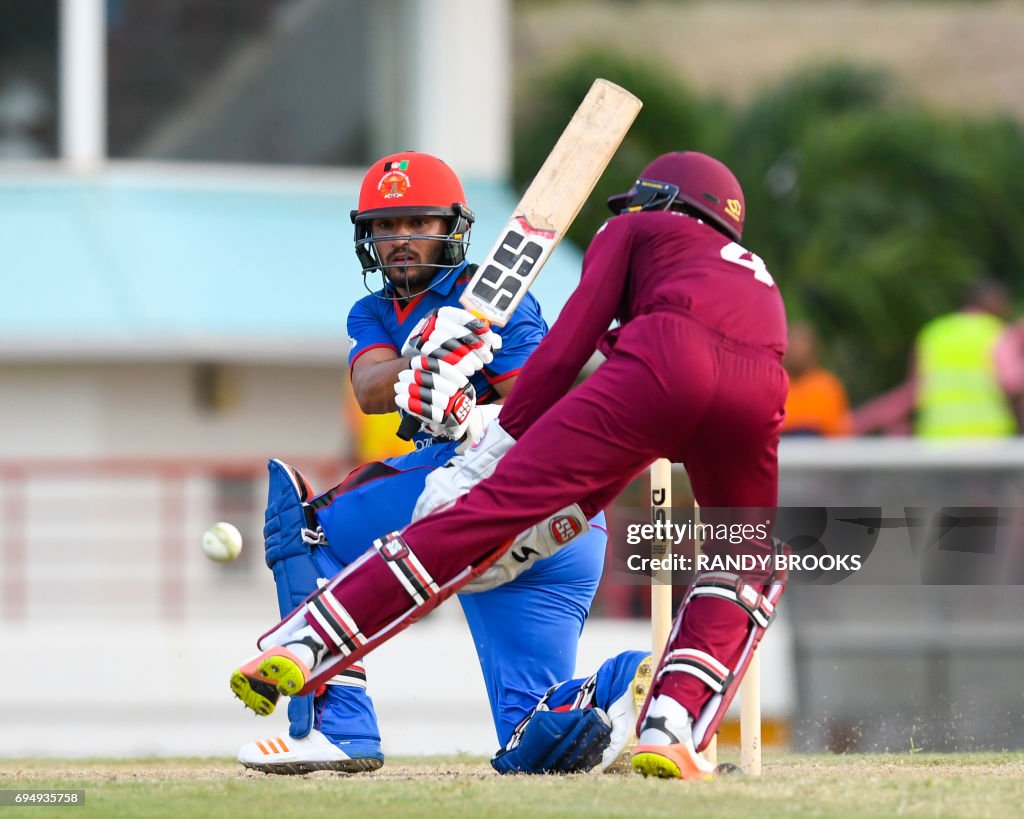 CRICKET-WEST INDIES-AFGHANISTAN-ST LUCIA
