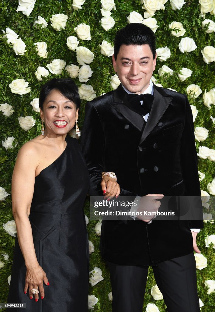Actress Baayork Lee attends the 2017 Tony Awards at Radio City Music