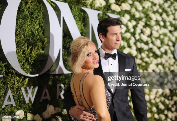 Orfeh and Andy Karl attends the 2017 Tony Awards at Radio City Music Hall on June 11, 2017 in New York City.