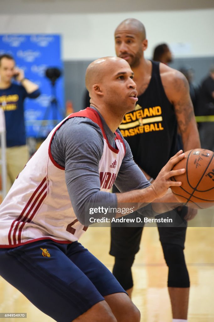 2017 NBA Finals - Practice and Media Availability