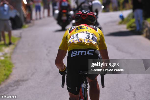 69th Criterium du Dauphine 2017 / Stage 8 Richie PORTE Yellow Leader Jersey / Albertville - Plateau de Solaison 1508m /