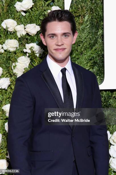 Actor Casey Cott attends the 71st Annual Tony Awards at Radio City Music Hall on June 11, 2017 in New York City.