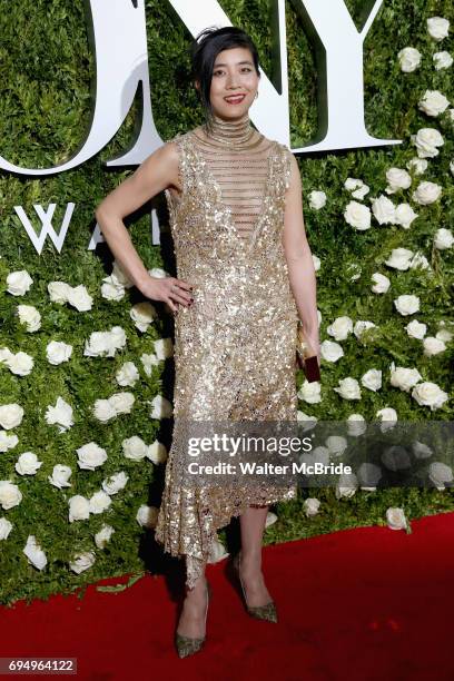 Set designer Mimi Lien attends the 71st Annual Tony Awards at Radio City Music Hall on June 11, 2017 in New York City.
