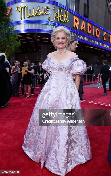 Actress Christine Ebersole attends the 71st Annual Tony Awards at Radio City Music Hall on June 11, 2017 in New York City.