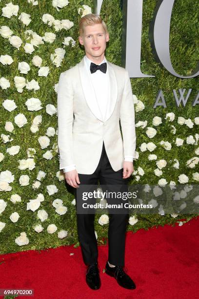 Lucas Steele attends the 2017 Tony Awards at Radio City Music Hall on June 11, 2017 in New York City.