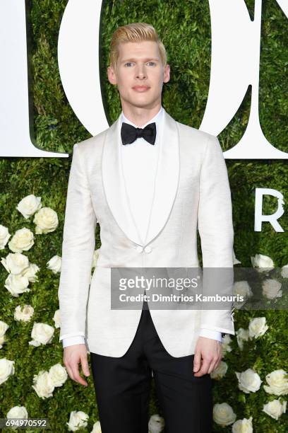 Lucas Steele attends the 2017 Tony Awards at Radio City Music Hall on June 11, 2017 in New York City.