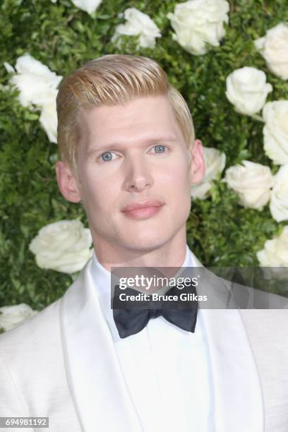 Lucas Steele attends the 71st Annual Tony Awards at Radio City Music Hall on June 11, 2017 in New York City.