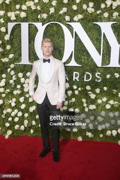 Lucas Steele attends the 71st Annual Tony Awards at Radio City Music Hall on June 11, 2017 in New York City.