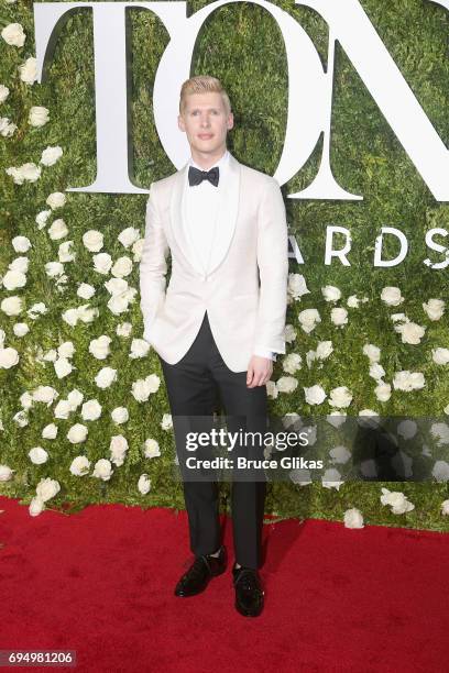 Lucas Steele attends the 71st Annual Tony Awards at Radio City Music Hall on June 11, 2017 in New York City.