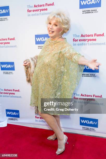 Actress Ruta Lee attends the Actors Fund's 21st Annual Tony Awards Viewing Party at Skirball Cultural Center on June 11, 2017 in Los Angeles,...