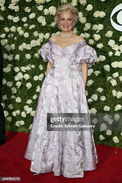 Actress Christine Ebersole attends the 2017 Tony Awards at Radio City Music Hall on June 11, 2017 in New York City.