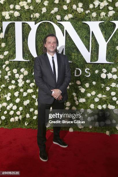 Set designer Rob Howell attends the 71st Annual Tony Awards at Radio City Music Hall on June 11, 2017 in New York City.