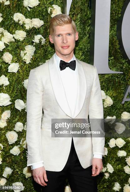 Lucas Steele attends the 2017 Tony Awards at Radio City Music Hall on June 11, 2017 in New York City.