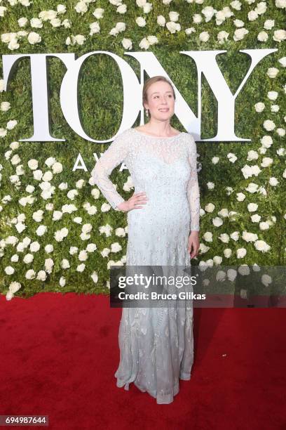 Actress Jennifer Ehle attends the 71st Annual Tony Awards at Radio City Music Hall on June 11, 2017 in New York City.