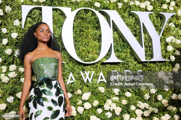 Denee Benton attends the 2017 Tony Awards at Radio City Music Hall on June 11, 2017 in New York City.